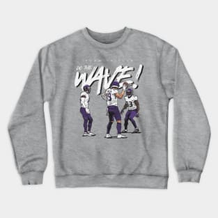 Adam Thielen Minnesota Do The Wave Crewneck Sweatshirt